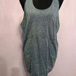 ZYIA Charcoal Tank Top: Heathered Blue